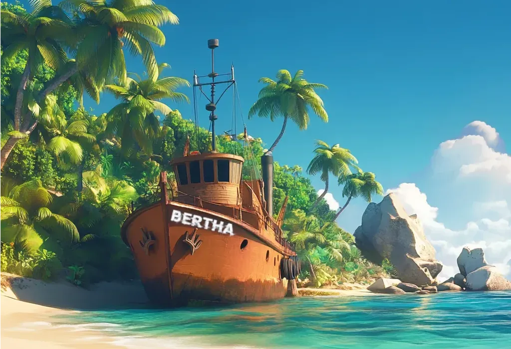 Learnia: Poseidon og det Forsvundne Fragtskib